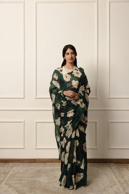 Gauravi Printed French Chiffon Saree